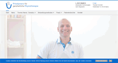 Desktop Screenshot of physio-schmidt.com